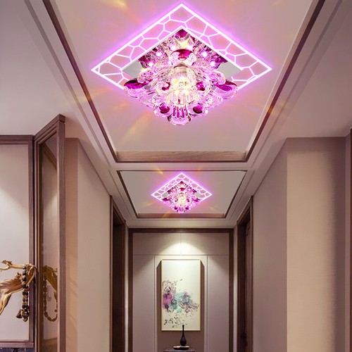 Crystal led ceiling light - led,