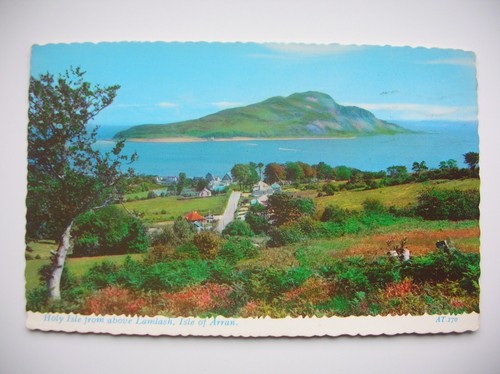 Arran postcard holy - postcard,