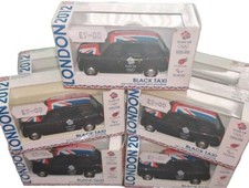 9 X Collectible Corgi London Taxi Cab - Team GB 2012 Olympics Brand New Boxed.