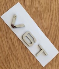  3D V6T ABS Chrome Lettering