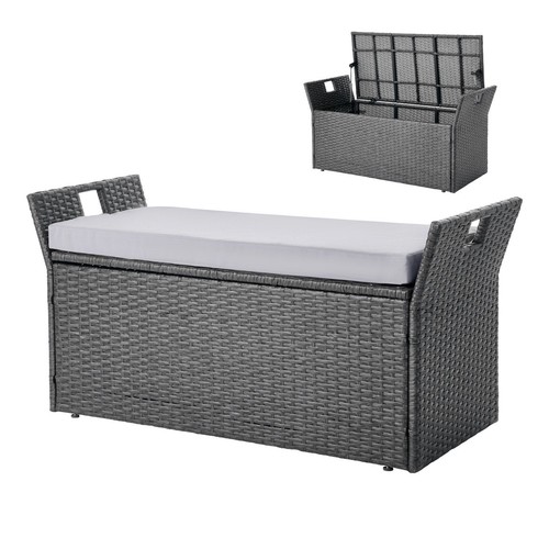7x35x13in rattan outdoor - rattan,