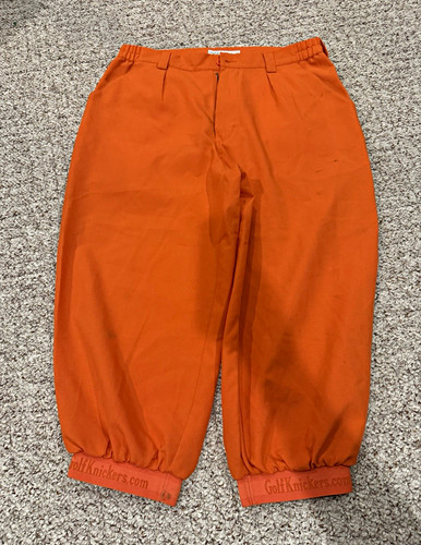 Golf knickers men orange - knickers,