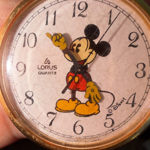 Vintage lorus quartz mickey - vintage,