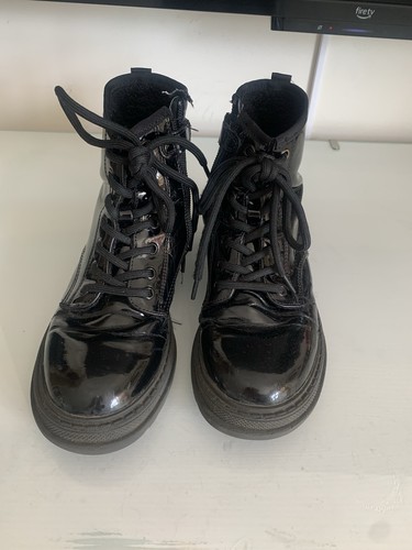 Next girls patent black school - next,