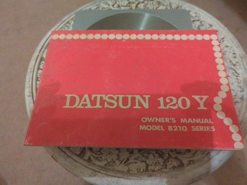 Datsun 120y owners manual - datsun,