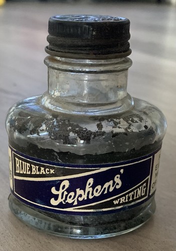 Vintage stephens ink bottle - vintage, stephens'