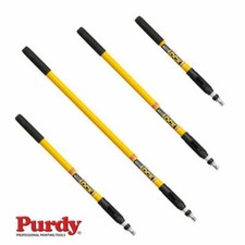 PURDY Power Lock Extension Roller Pole - Professional Painting Tools - 3 Sizes