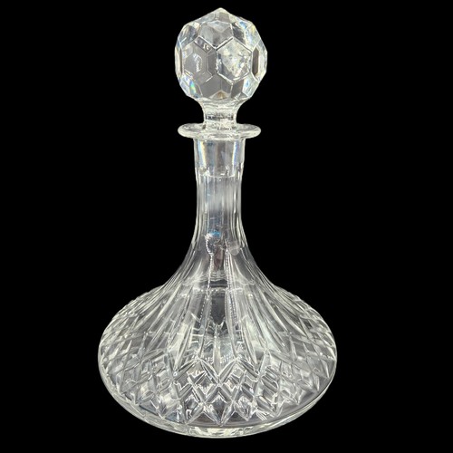 Vtg waterford ships decanter - ships,