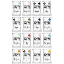 THE SUGAR PASTE 250g or 1KG Sugar Paste Sugarpaste Fondant Icing Cake Decorating