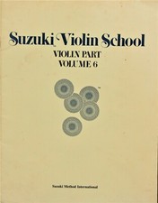 Suzuki Violin School violin part Vol.6