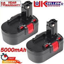 2X Battery For Bosch BAT025 BAT026 BAT160 GSB 18VE-2 GSR PSB PSR 18V 5.0Ah Ni-MH