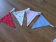 CATH KIDSTON SHOOTING STAR AND POLKA DOT FABRIC BUNTING
