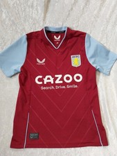 ASTON VILLA 2022 2023 Home Football Shirt Soccer Jersey Castore Children's JM