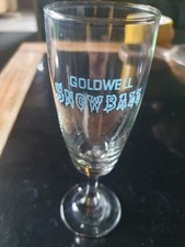 Goldwell Snowball Stemmed Glass
