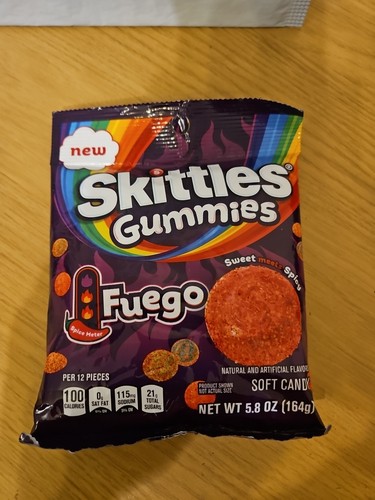 Skittles gummies fuego 164g - fuego,