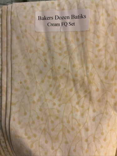 Bakers dozen batiks cream - bakers,
