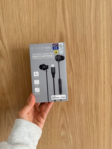 Goodmans wired earphones - goodmans,