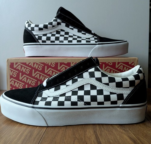 Vans old skool checkerboard - old,