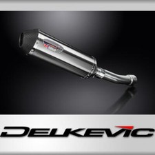 Kawasaki ZX9R Ninja 1998-1999 343mm X-Oval Stainless Exhaust Silencer Can Kit