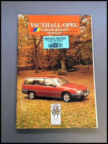 1987 vauxhall 134 page car - 134-page,