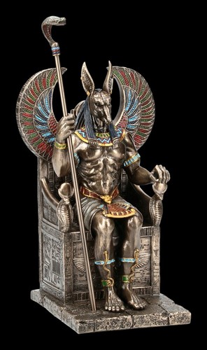 Anubis figure sitting - sitting, on