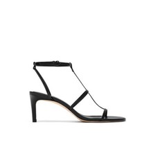 Zara Leather Heeled Strappy