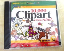 10,000 Clip Art Essential PC CD-ROM Computer Software BRAND NEW & SEALED