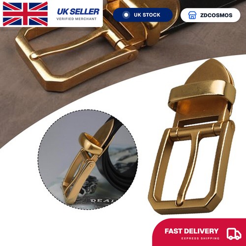 Solid brass belt - brass, pin