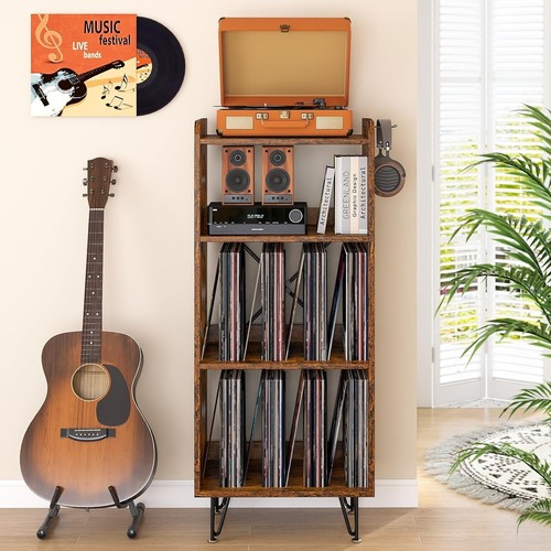 Record player stand tier - player, 4-tier