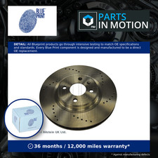 2x Brake Discs Pair Vented