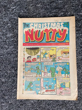 Nutty Comic 202 24 December 1983 24/12/83 Christmas Issue vintage 1980s vgc