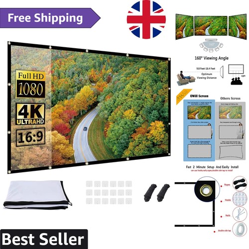 120 inch projector screen - 120, 4k