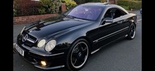 MERCEDES CL55 AMG 5.4 V8 PILLERLESS COUPE BLACK/ BLACK FULL SERVICE HISTORY