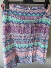 M&co skirt pink purple boho