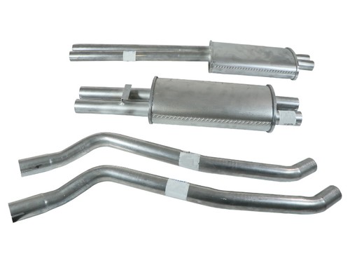 Steel exhaust system from