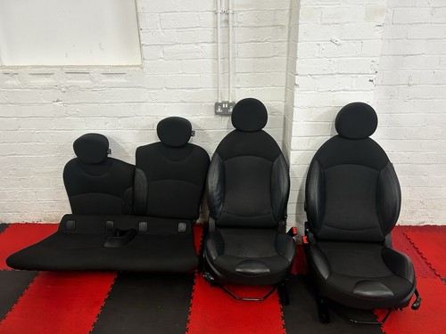 Mini r56 door black - black, cloth