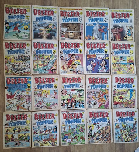 The beezer topper comic - the,