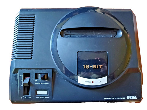 Sega mega drive console model - drive,