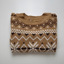 Vintage Fair Isle Knit Jumper