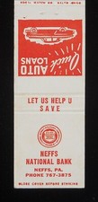 1950s Neffs National Bank Old