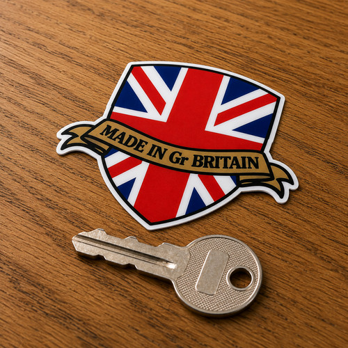 Made great britain - in, shield