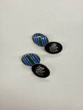 Goodwood GRRC striped black cufflinks (1/1)