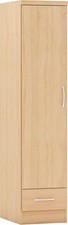 Slim Oak Effect 1 Door