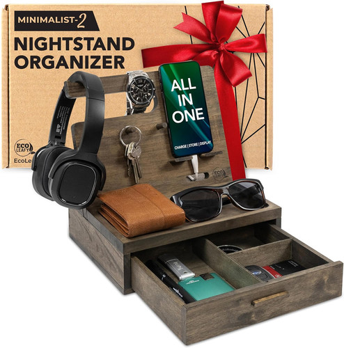 Nightstand organizer for men - for, men-