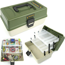 Fishing Tackle Box 2 Tray