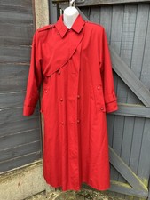 FOUR SEASONS Red lined Trench