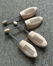 2 Pairs Wooden Shoe Trees Size