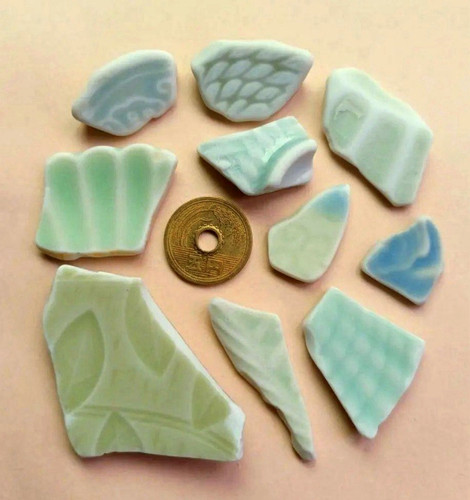 Sea glass from japan - sea,