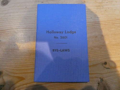 Masonic books holloway lodge - masonic,