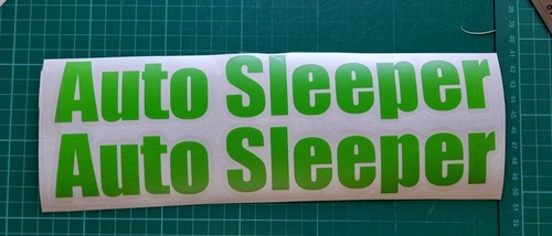 Autosleeper motorhome decals - autosleeper, x